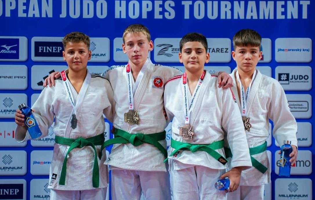 Mert Emin Özgel, Judo Avrupa Kupası'nda bronz madalya elde etti.