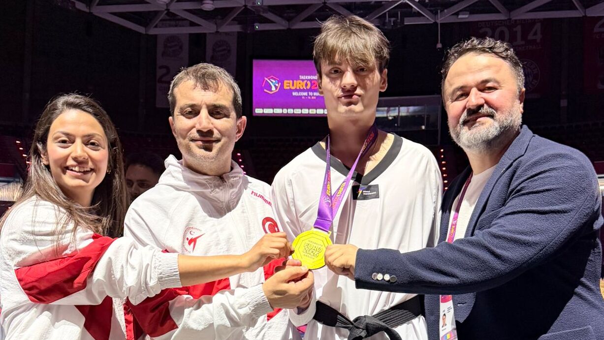 Taekwondocumuz Berkay Erer, Avrupa Şampiyonu!
