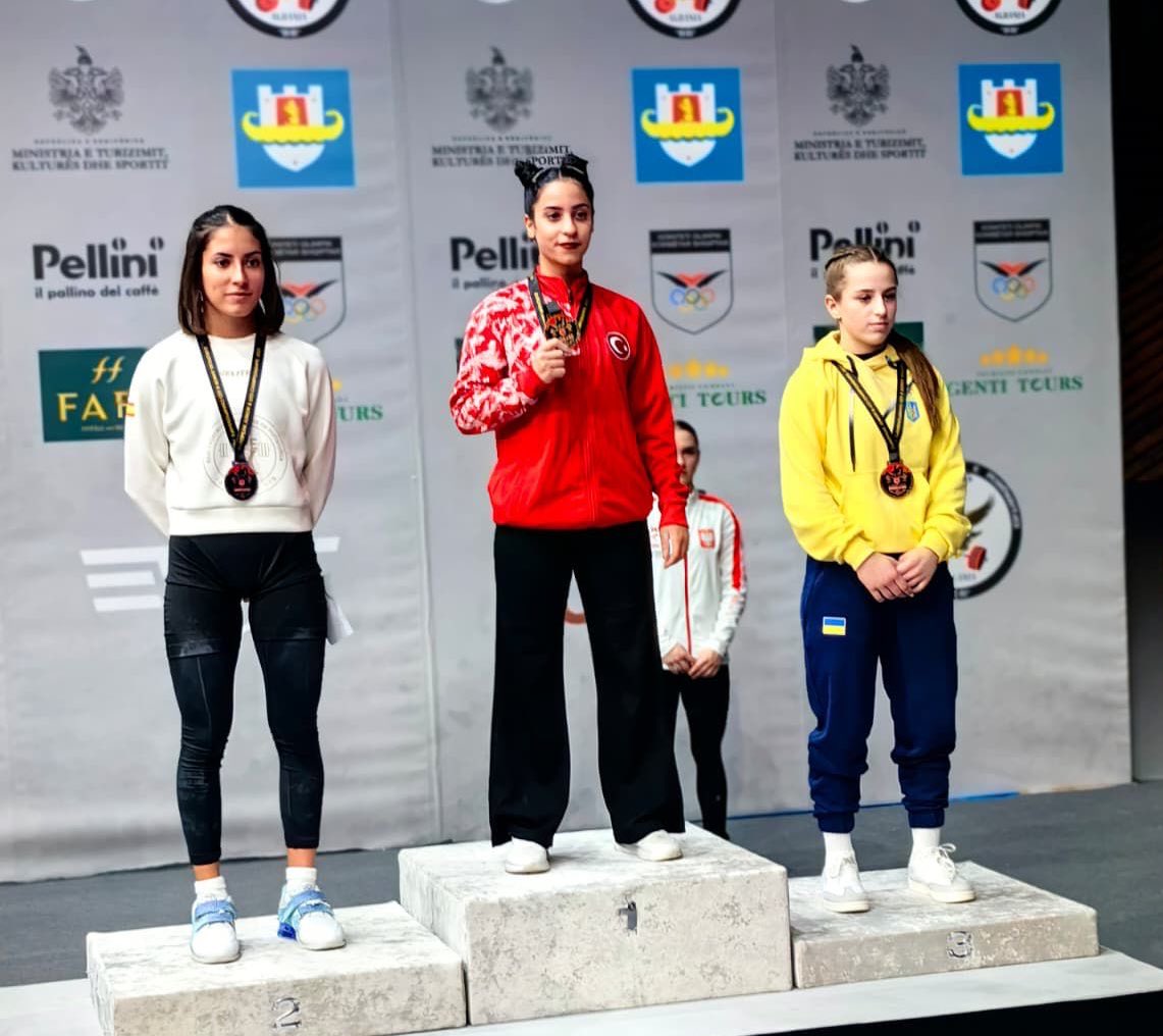 Ezgi Kılıç, Gençler Avrupa Halter Şampiyonu!