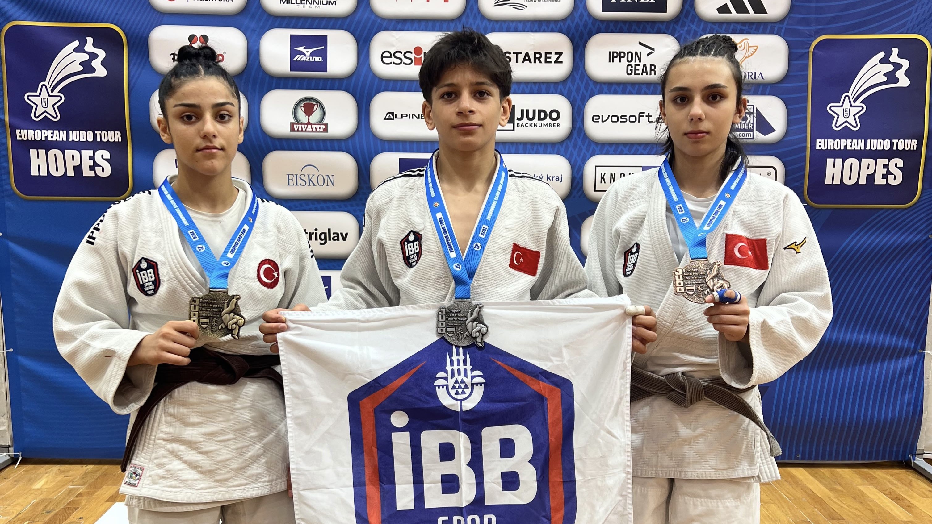 Yıldızlar Judo Avrupa Kupası'nda sporcularımızdan 3 madalya