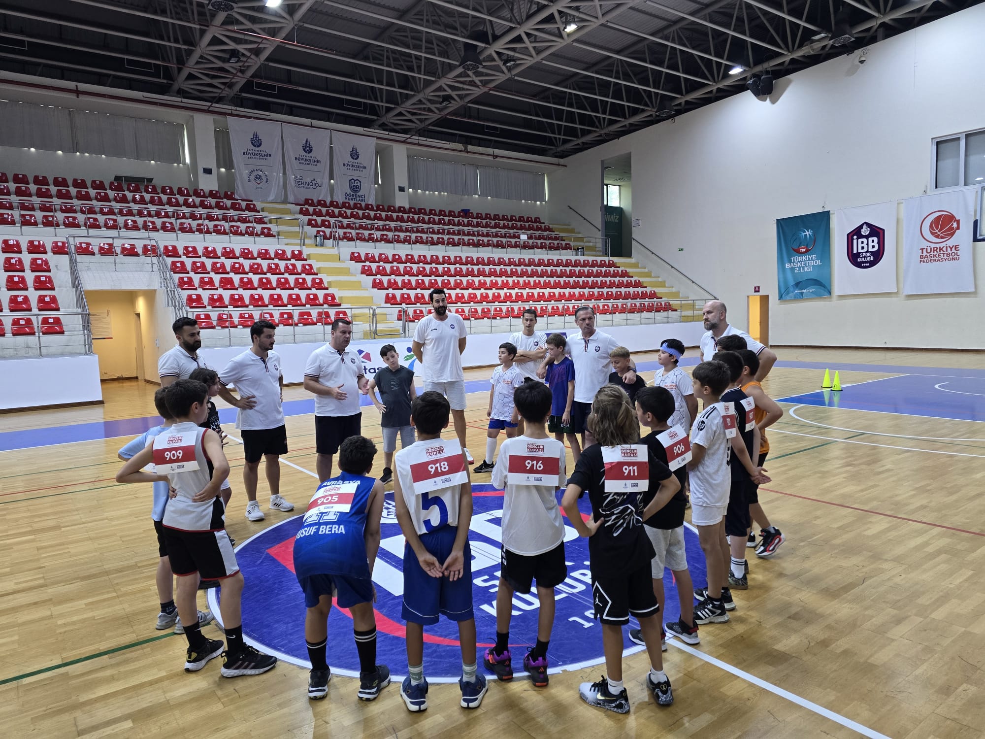 İBB Spor Kulübü Basketbol Altyapı Seçmelerini kazanan sporcular belli oldu