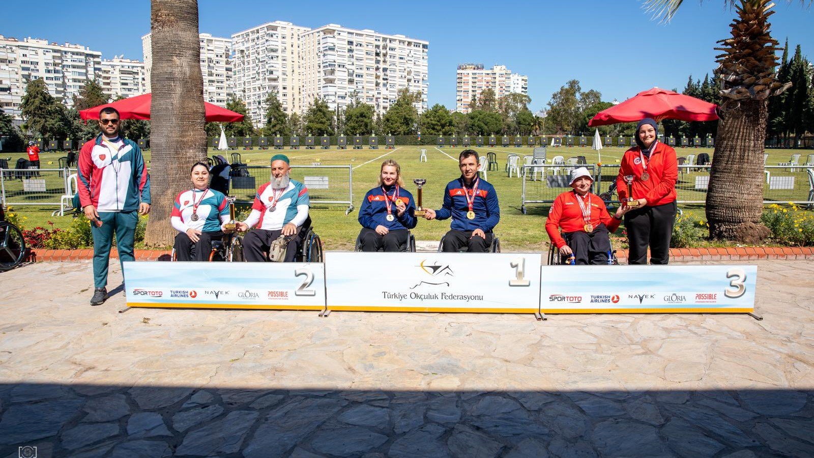 Para Okçularımızdan 2 altın, 1 bronz madalya