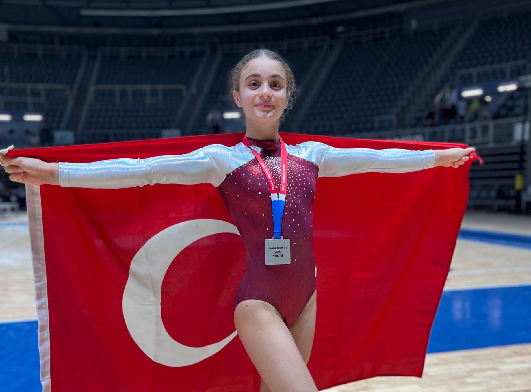 Gülcenaz Gülen, Cimnastik Balkan İkincisi