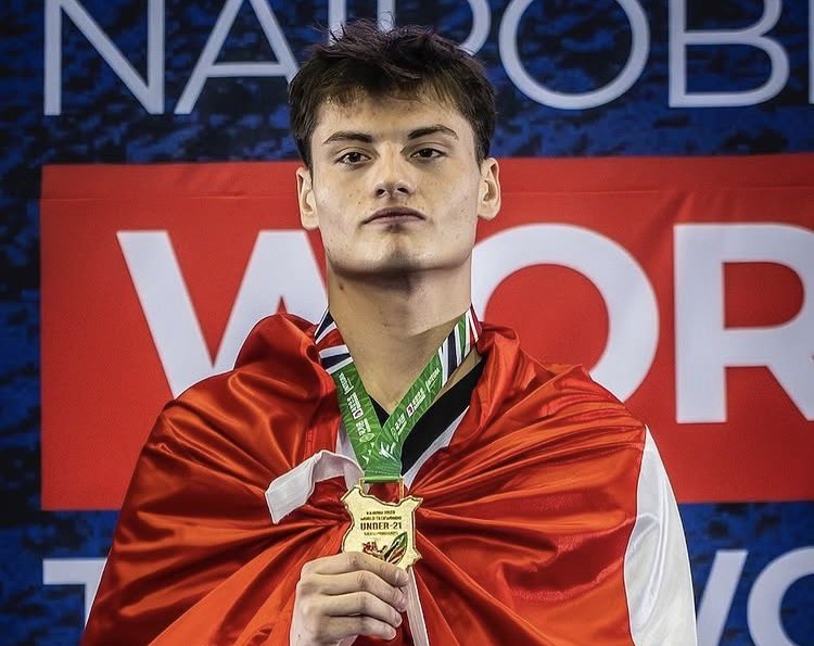 Taekwondocumuz Berkay Erer, Ümitler Avrupa Şampiyonu