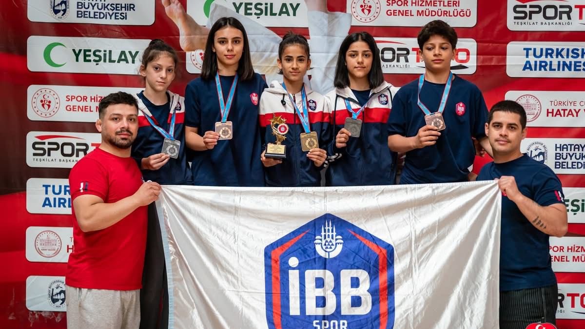 Yıldız judocularımız, Türkiye Şampiyonası'nda 5 madalya kazandı
