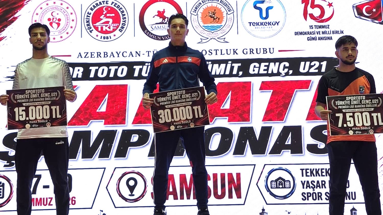 Karatecilerimiz Dünya Şampiyonası biletini aldı