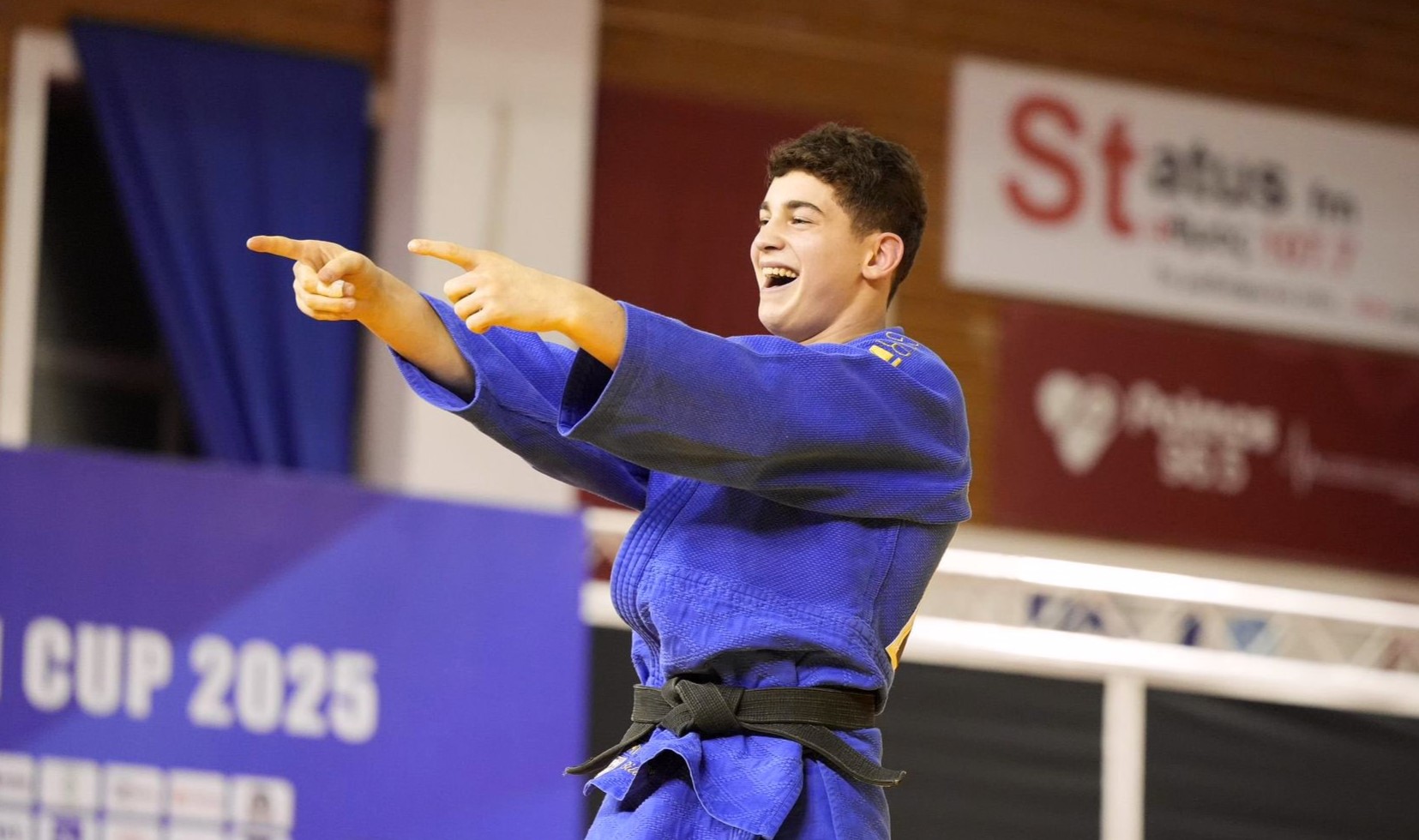 Judocumuz Ramazan Aykut, Ümitler Avrupa Kupası'nda şampiyon