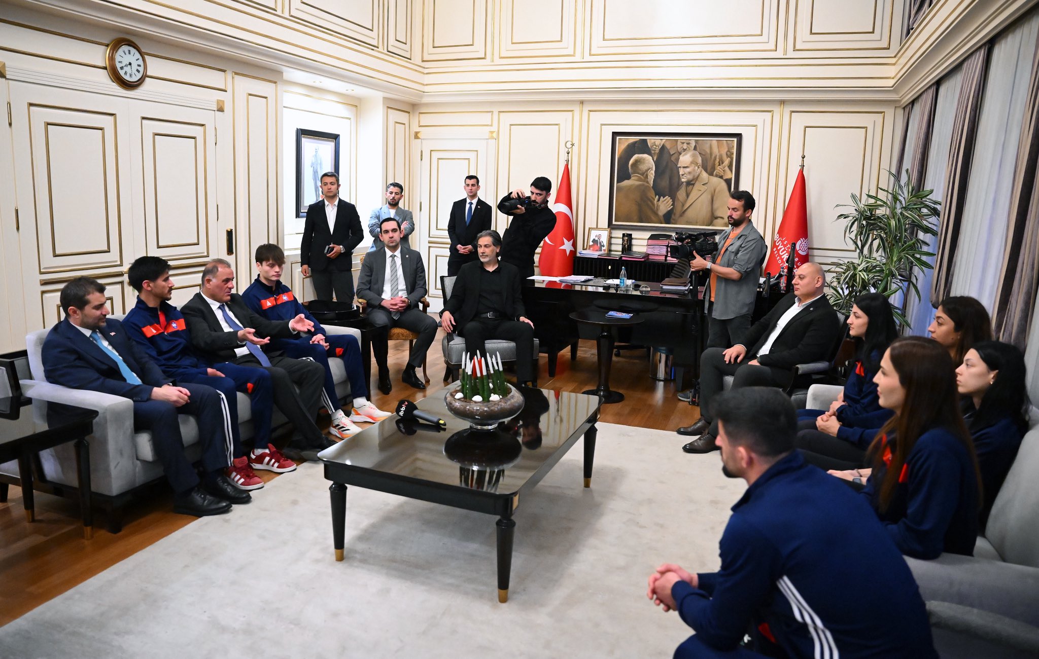 Avrupa Şampiyonası’nda Ülkemizi Gururlandıran Sporcularımızdan Nuri Aslan’a Ziyaret