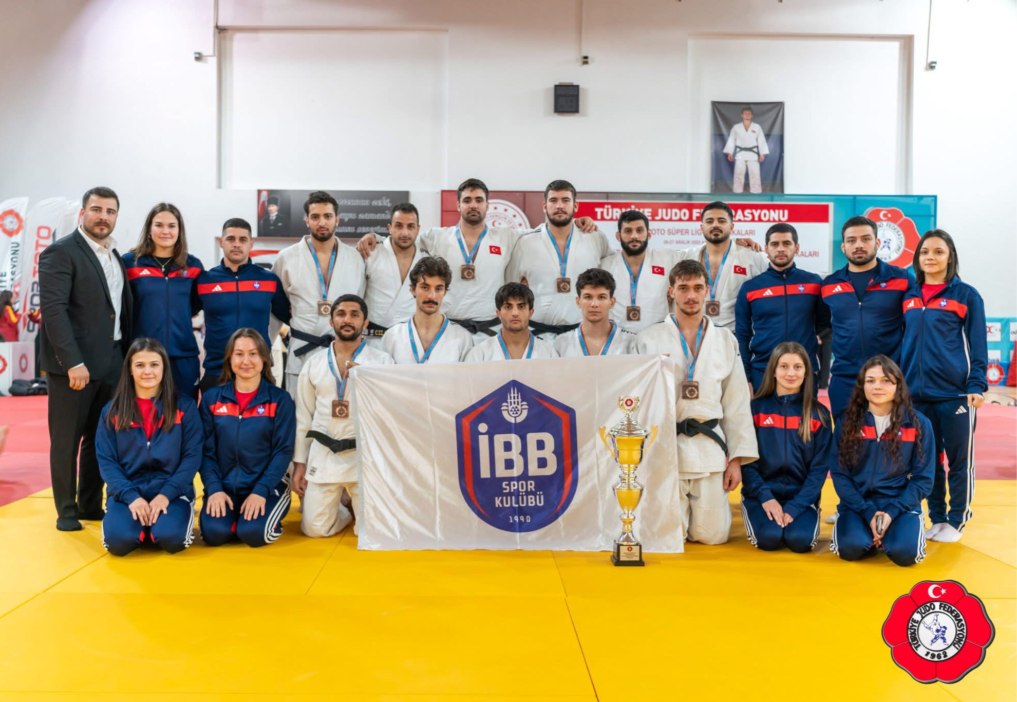 Judo Erkek Takımımız, Süper Lig üçüncüsü oldu