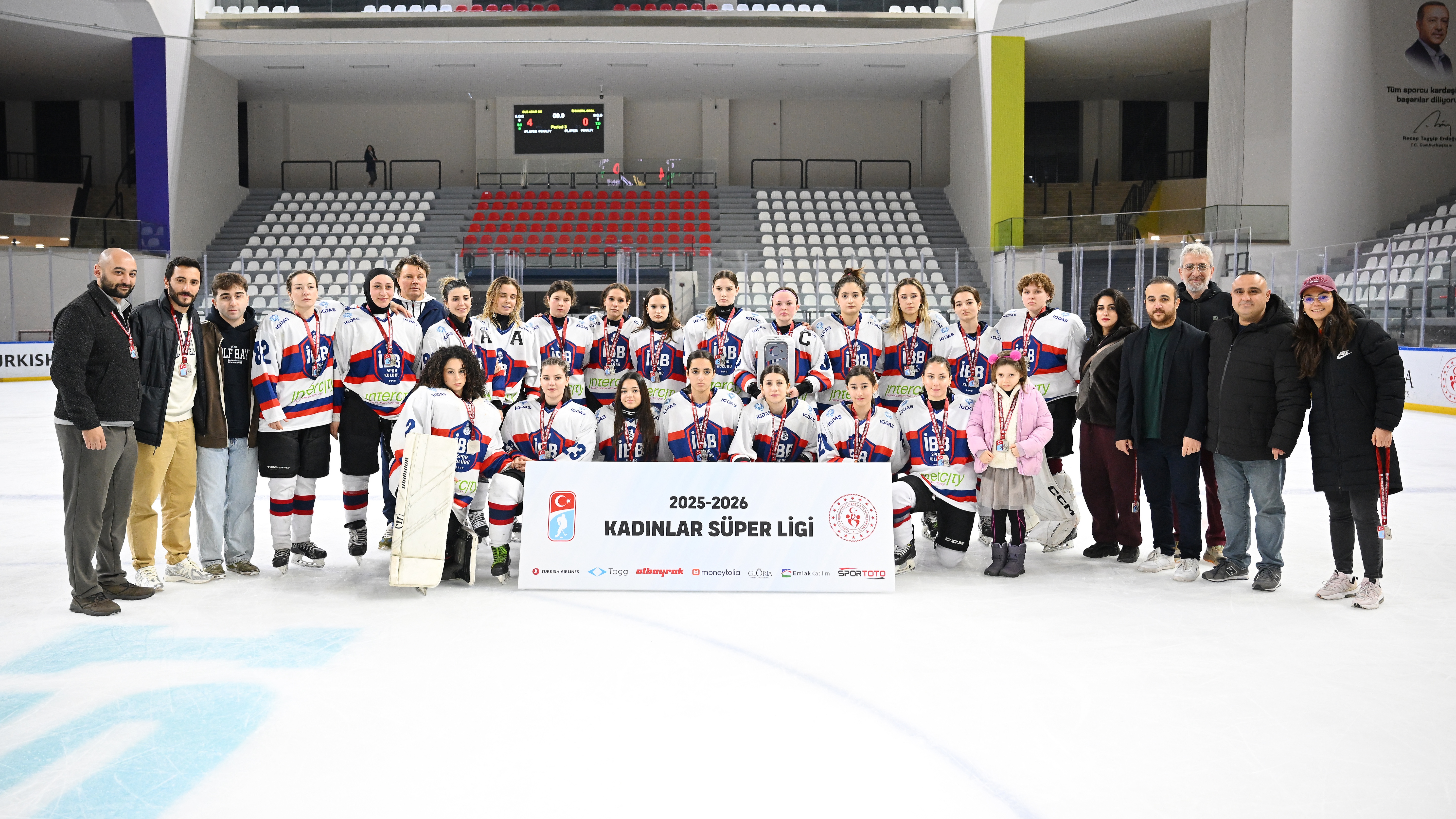 Kadın Buz Hokeyi Takımımız, Süper Lig İkincisi🏆