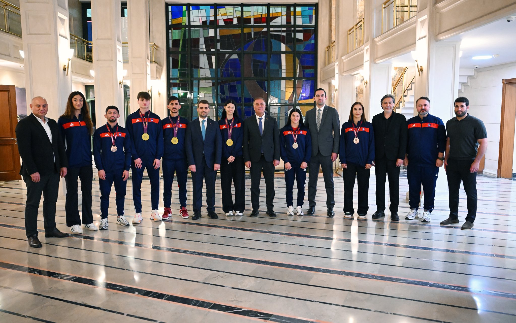 Avrupa Şampiyonası’nda Ülkemizi Gururlandıran Sporcularımızdan Nuri Aslan’a Ziyaret
