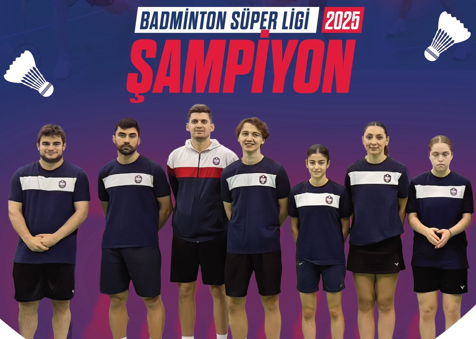 Badminton Süper Ligi'nde Şampiyon İBB Spor Kulübü!