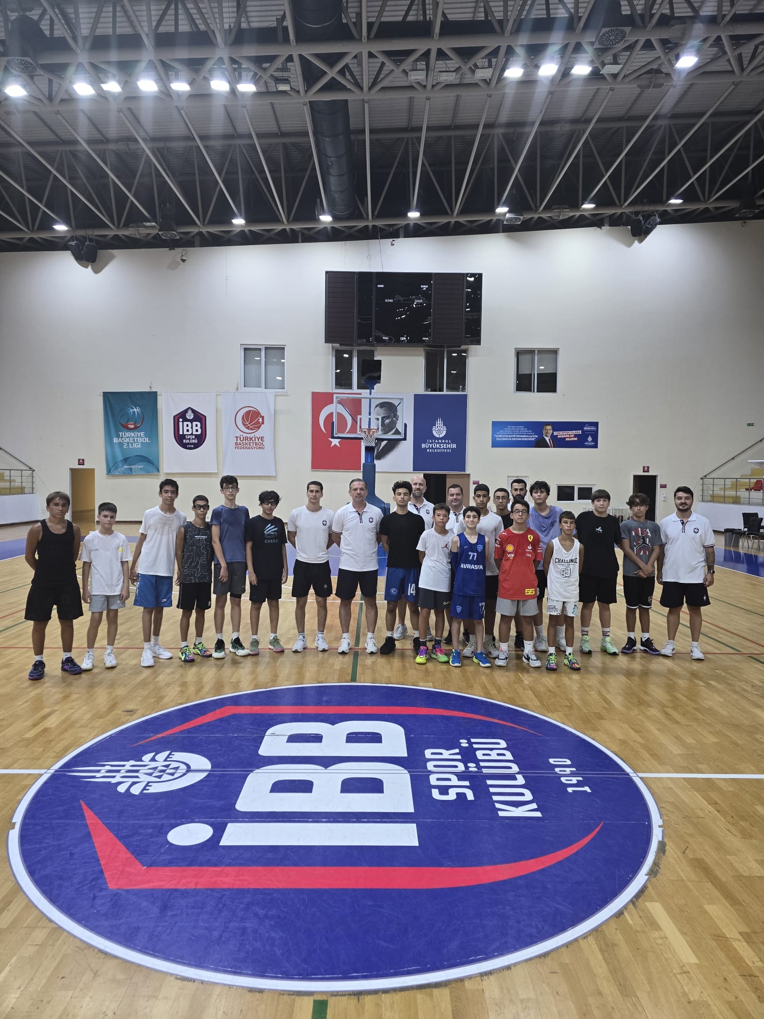 İBB Spor Kulübü Basketbol Altyapı Seçmelerini kazanan sporcular belli oldu