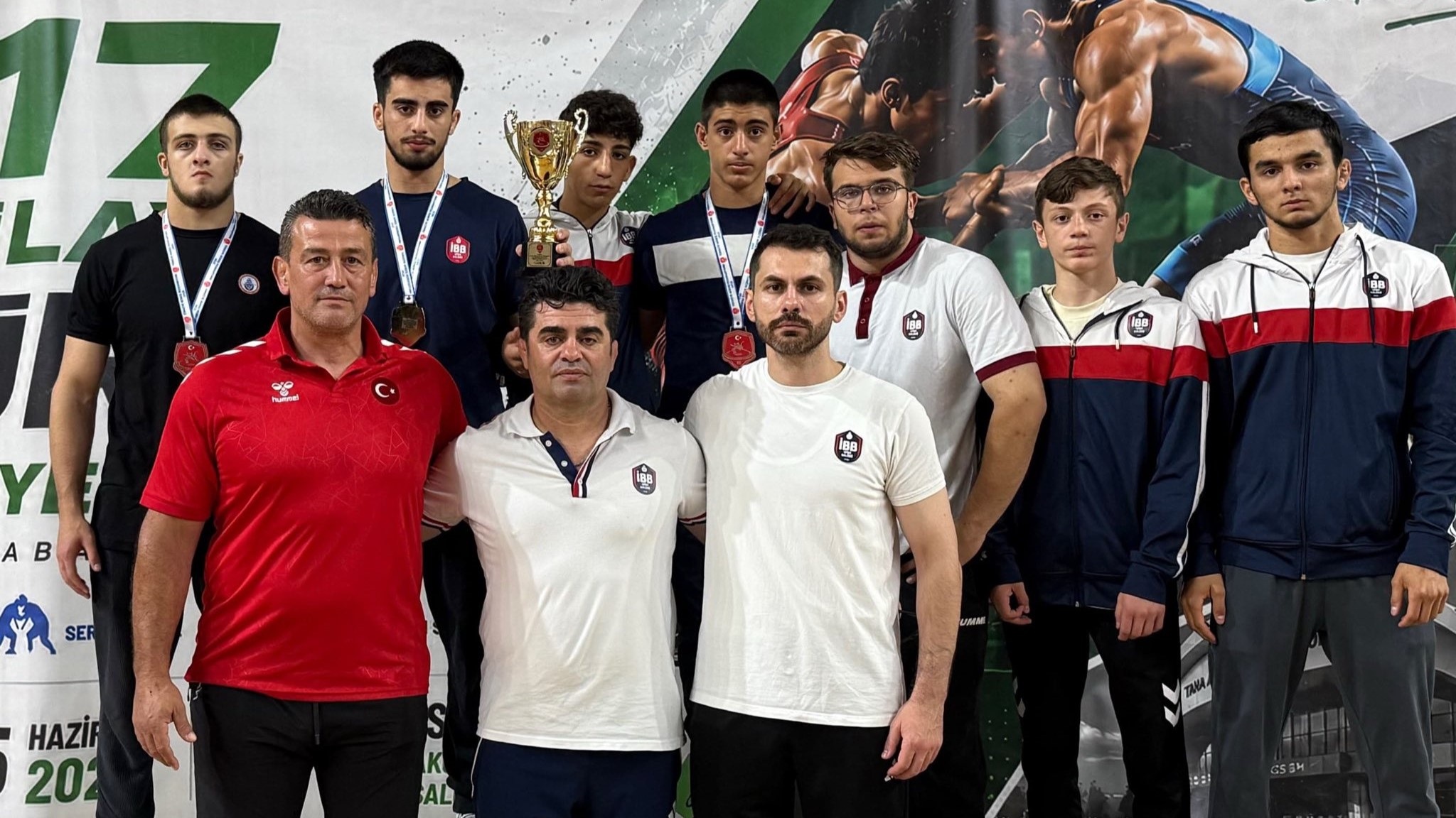 U17 Güreş Takımımız, Türkiye Üçüncüsü!