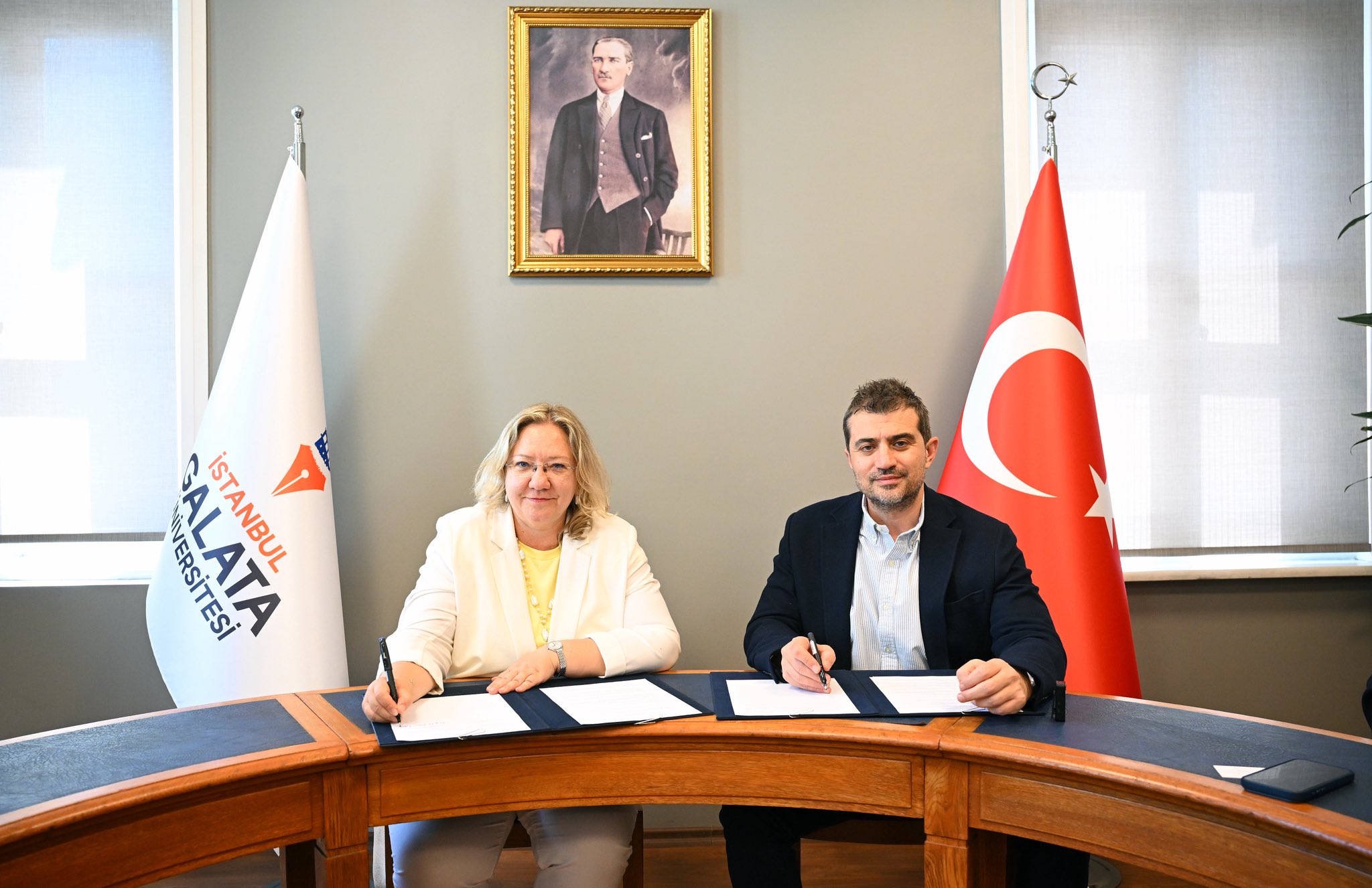 Kulübümüz ile İstanbul Galata Üniversitesi arasında Akademik İş Birliği Protokolü İmzalandı!