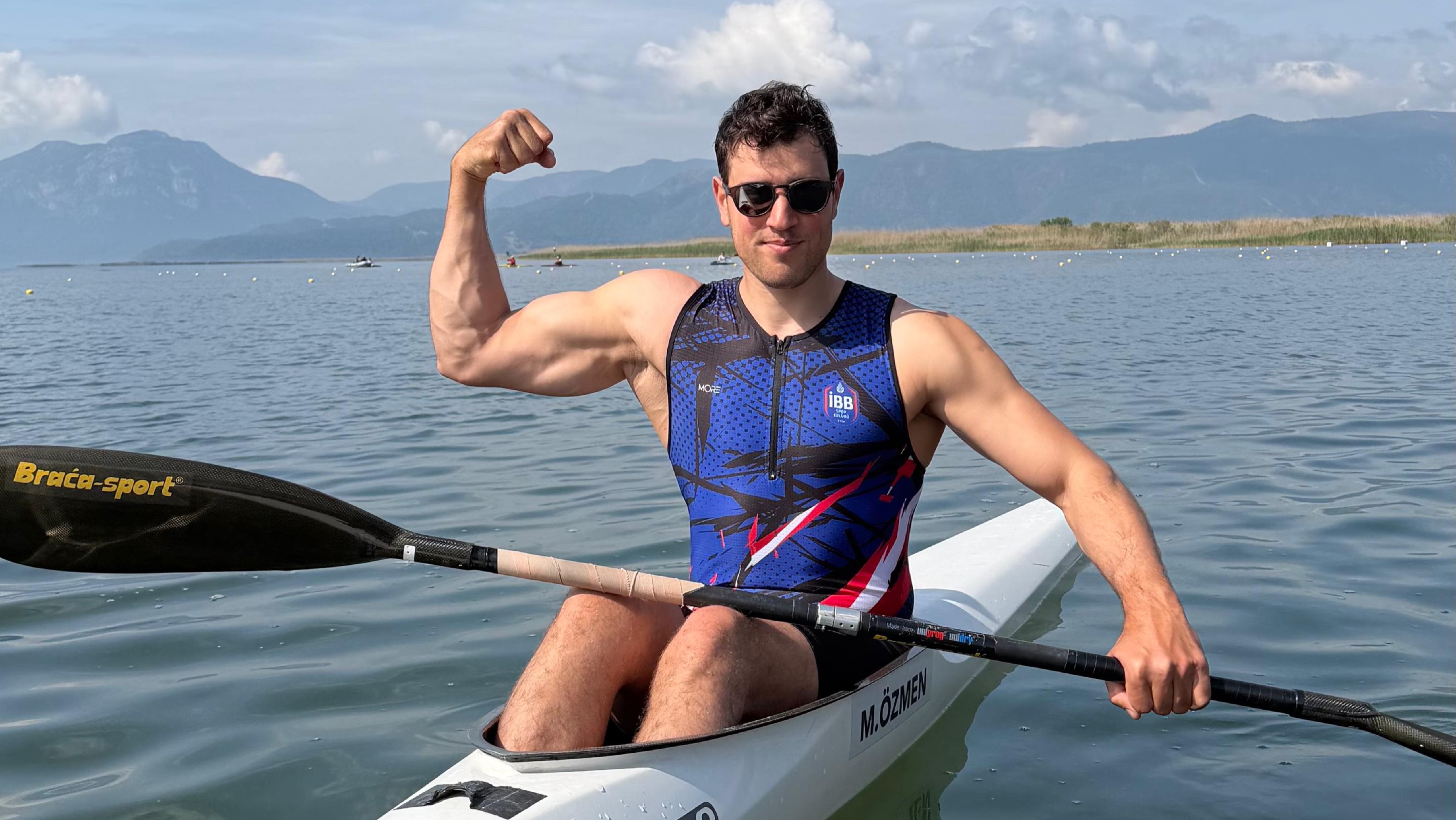 Kanocumuz Mustafa Özmen'den Uluslararası Durgunsu Kano Bahar Kupası’nda, 2 altın madalya