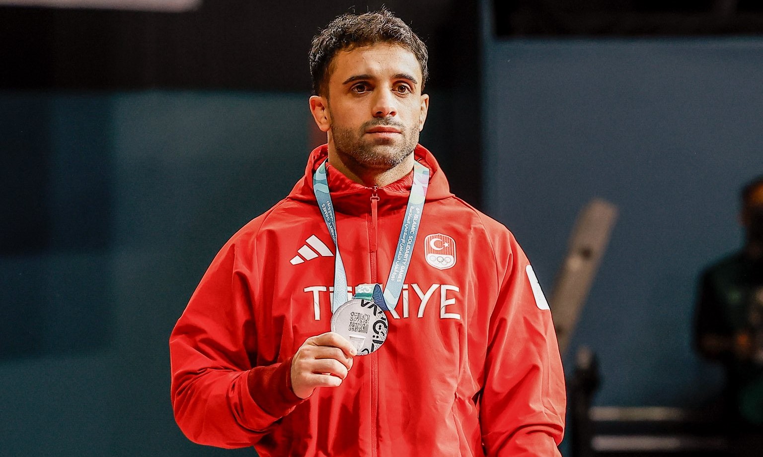 Güreşçimiz Ekrem Öztürk’ten İslami Dayanışma Oyunları'nda gümüş madalya!