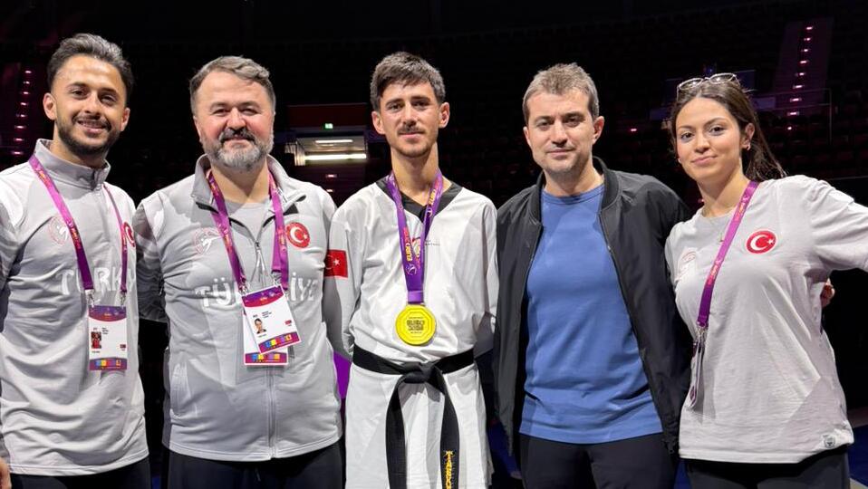 Para Taekwondocumuz Mahmut Bozteke, Avrupa Şampiyonu!