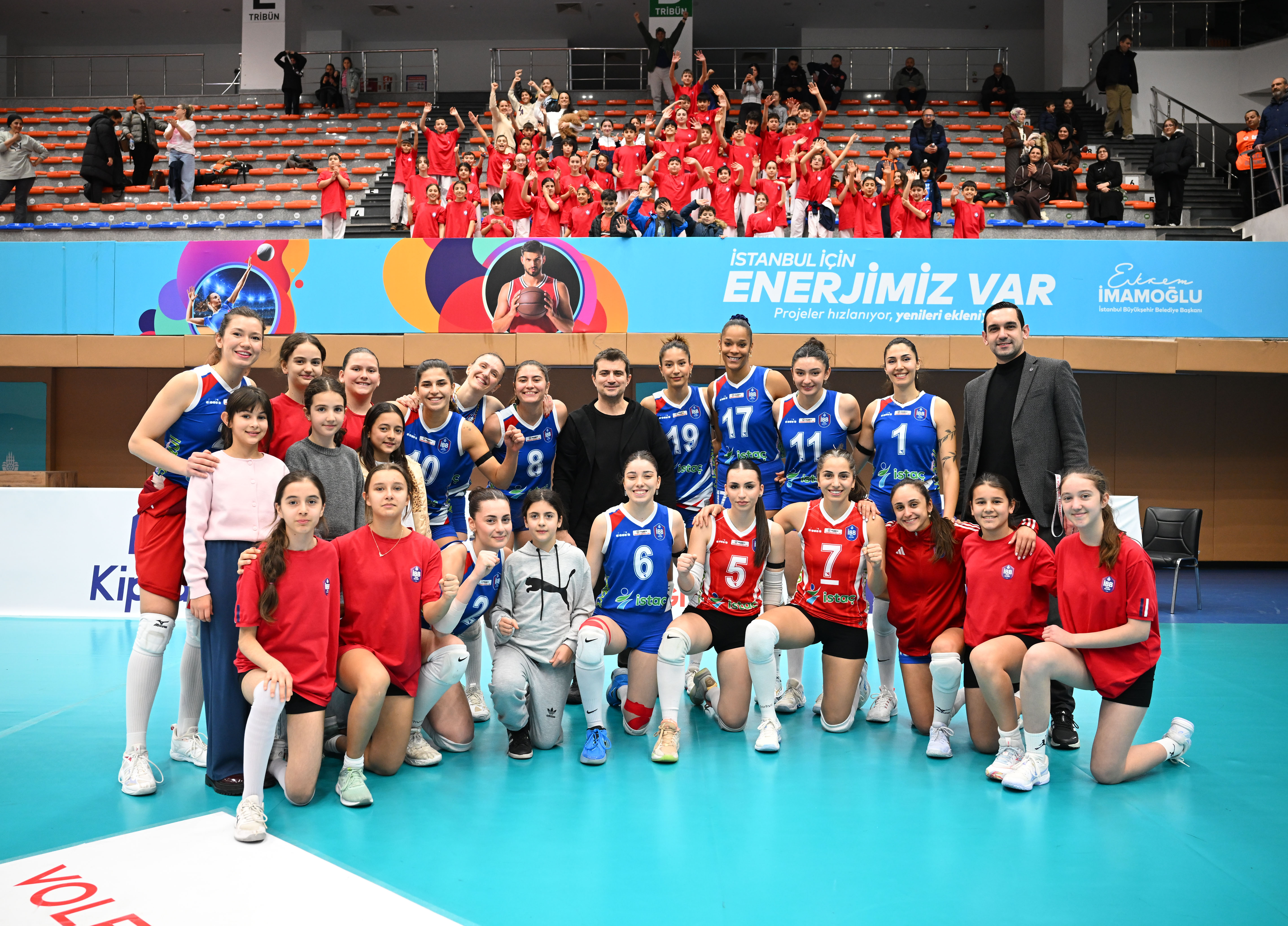Kadınlar Voleybol 1. Ligi | İBB Spor Kulübü - Altınordu: 3-0