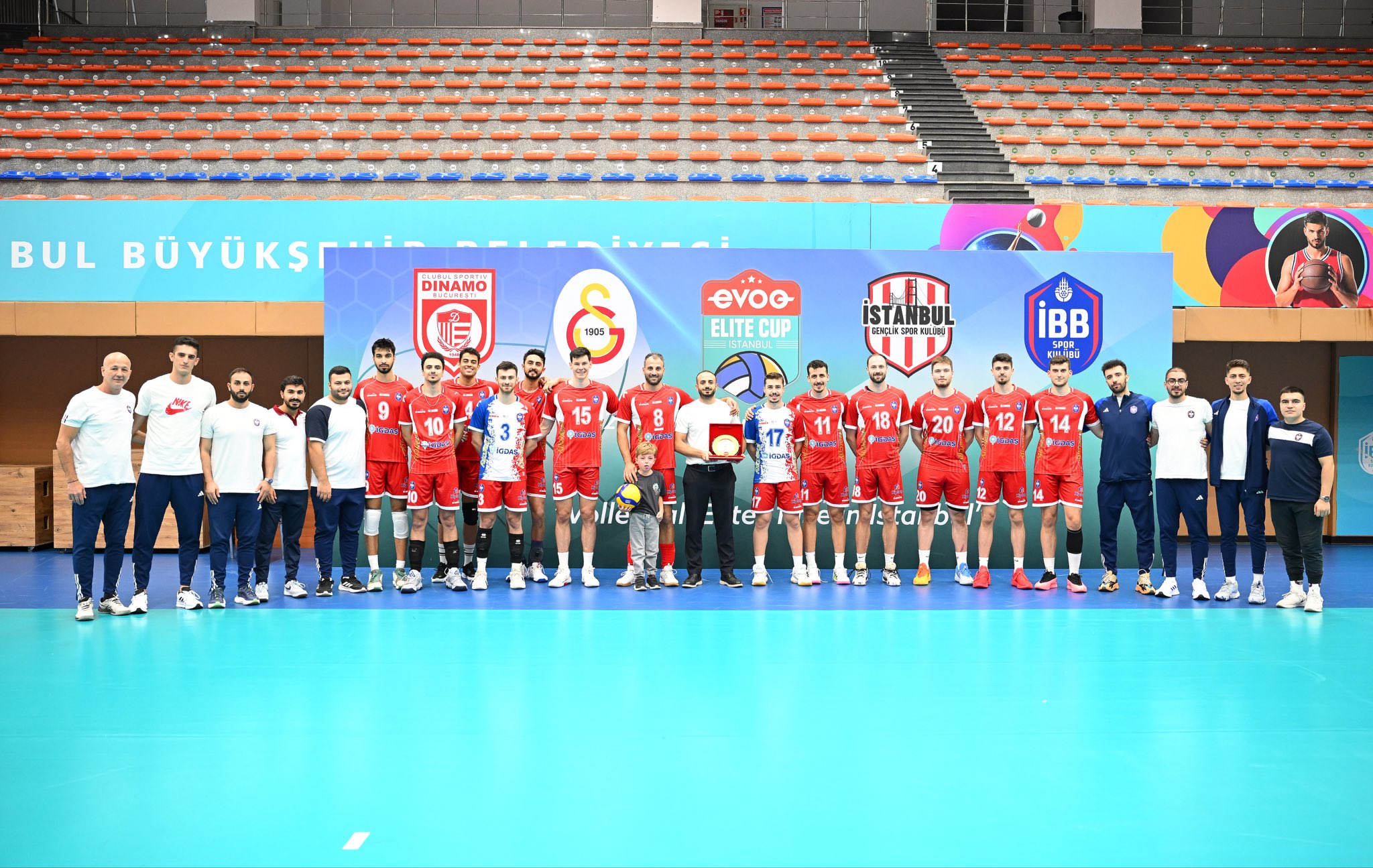 Uluslararası EVOQ Elite Cup Turnuvası sona erdi