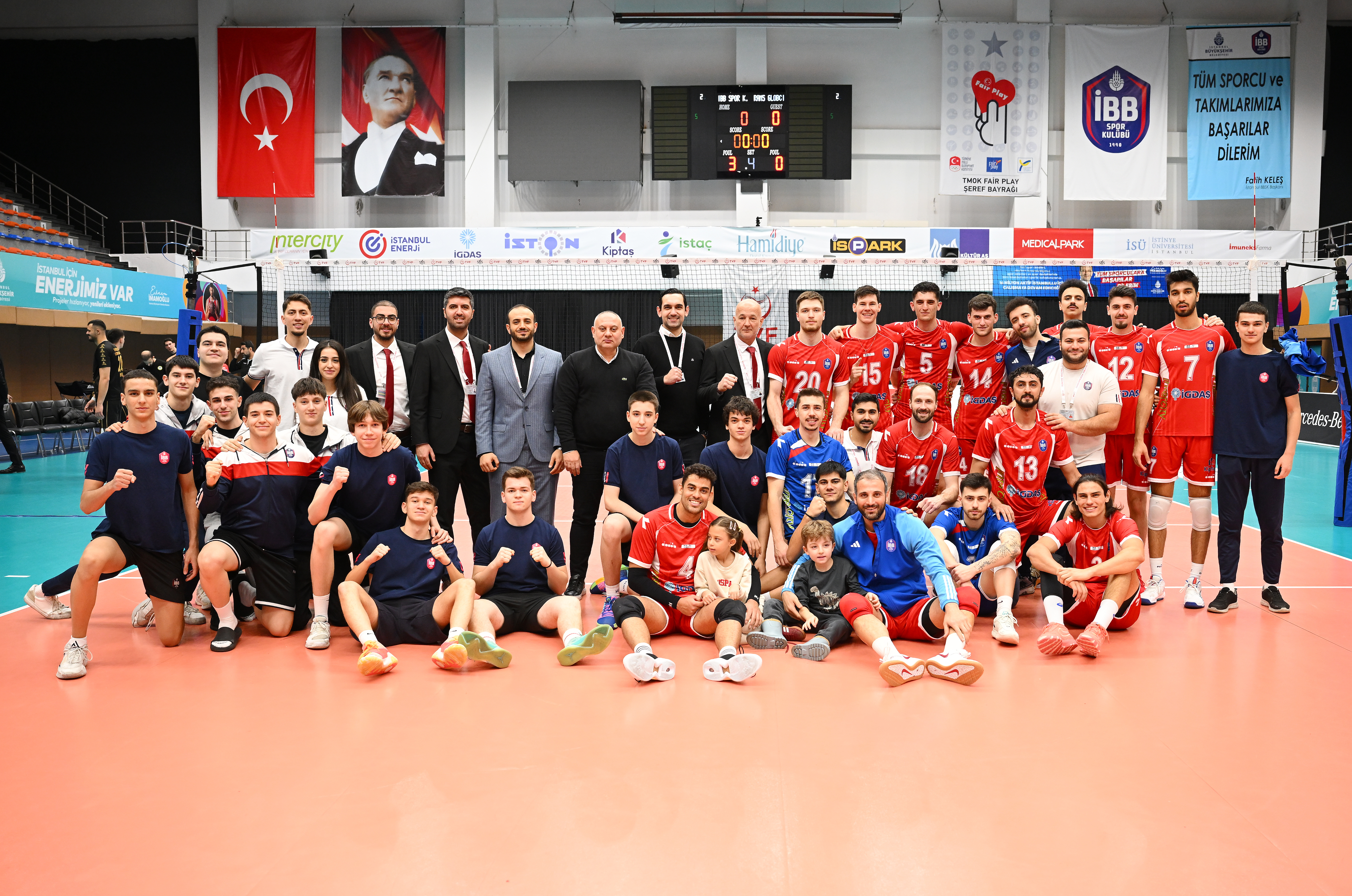 Efeler Ligi | İBB Spor Kulübü - Rams Global Cizre Belediye: 3-0