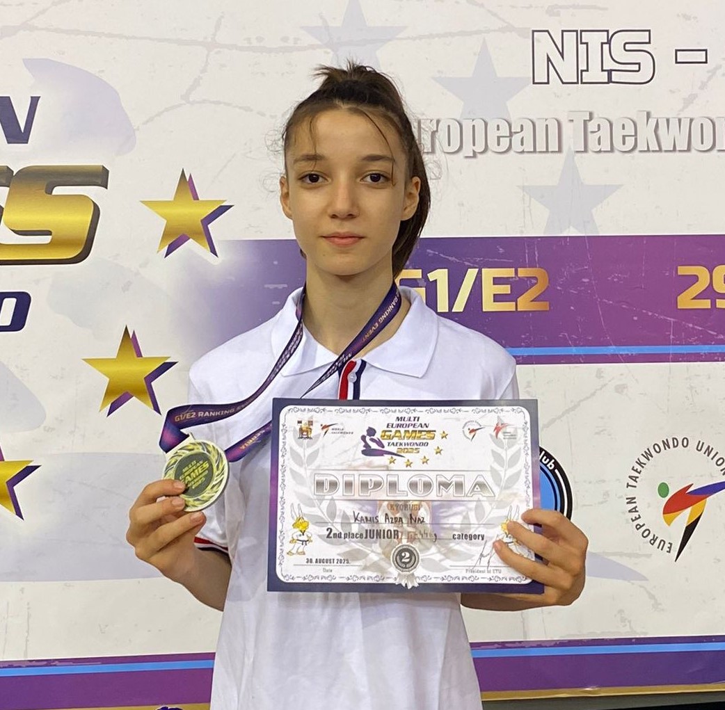 Azra Naz Kamış, Taekwondo Çoklu Avrupa Oyunları İkincisi