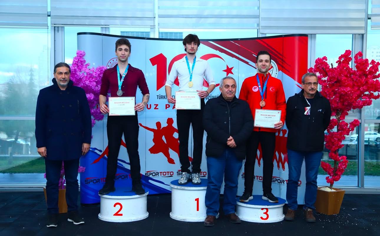 Buz Pateni Türkiye Şampiyonası'nda sporcularımız 6 madalya kazandı