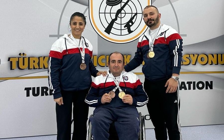 Para Atıcılık Havalı Silahlar Federasyon Kupası'nda sporcularımızdan 4 madalya!