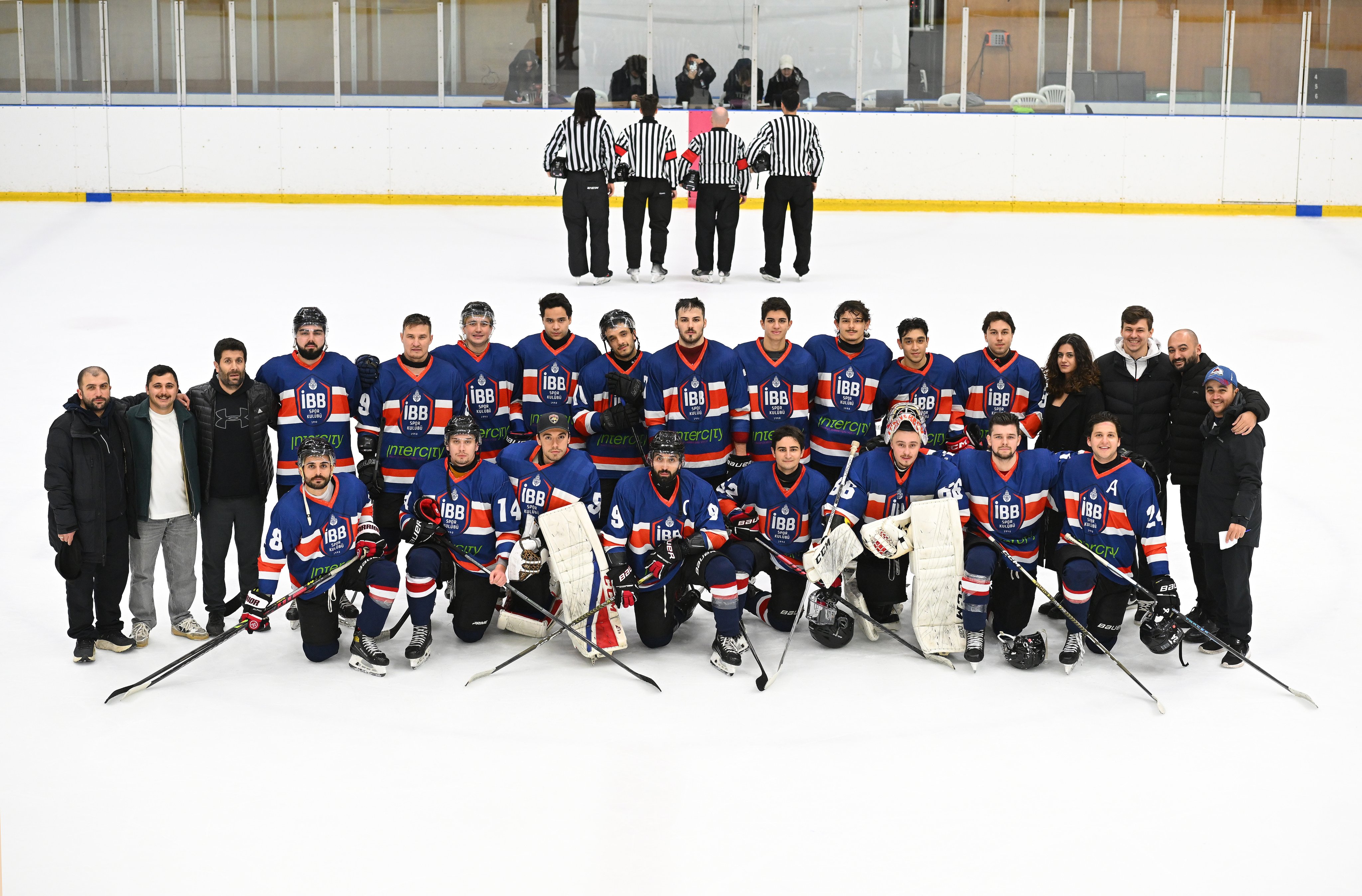 Erkek Buz Hokeyi | İBB Spor Kulübü - Zeytinburnu Bld.; 10-7