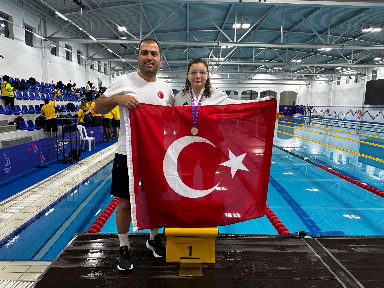 Şevval Beren Mutlu, Gymnasiade 2024'te iki madalya kazandı