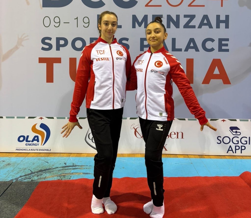 Akdeniz Cimnastik Şampiyonası'nda sporcularımızdan 2 madalya!