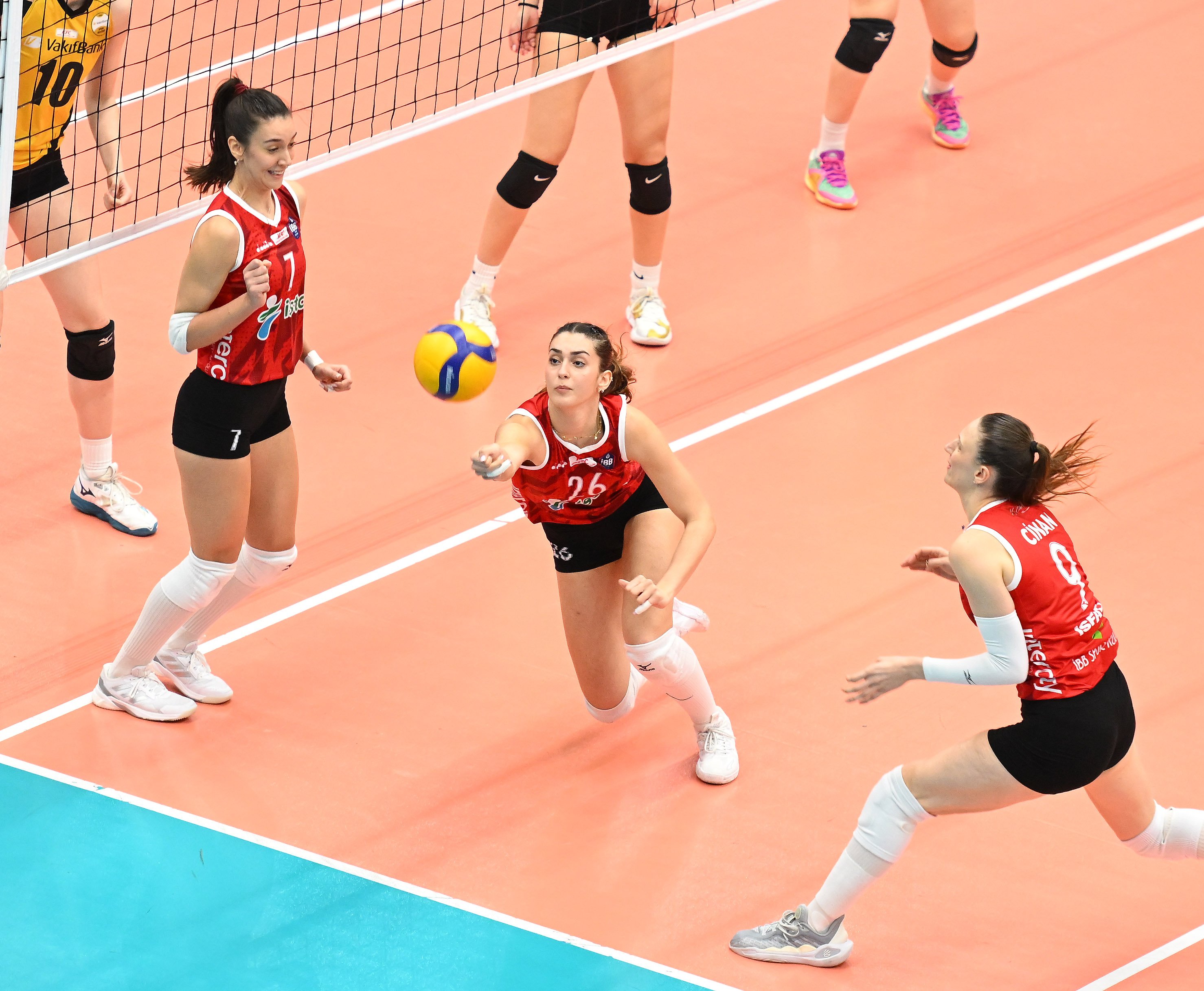 Kadın Voleybol | İBB Spor Kulübü - Vakıfbank: 3-0