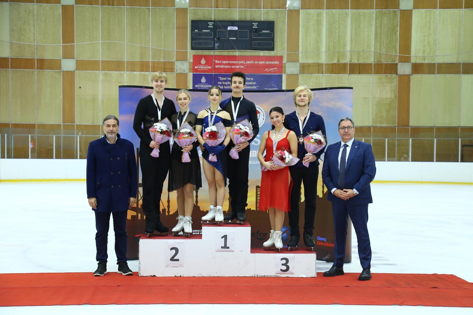 Buz Pateni Bosphorus Cup'ta Alp Eren Özkan'dan bronz madalya!