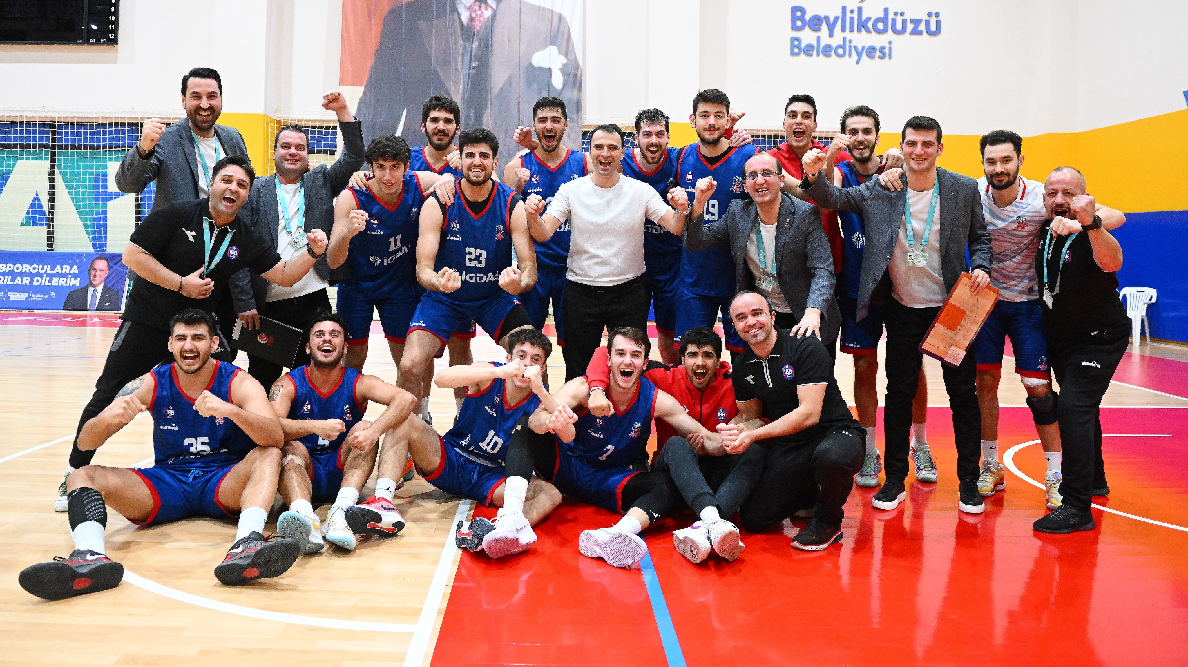 Basketbol Takımımız haftayı galibiyetle kapattı: 89-79