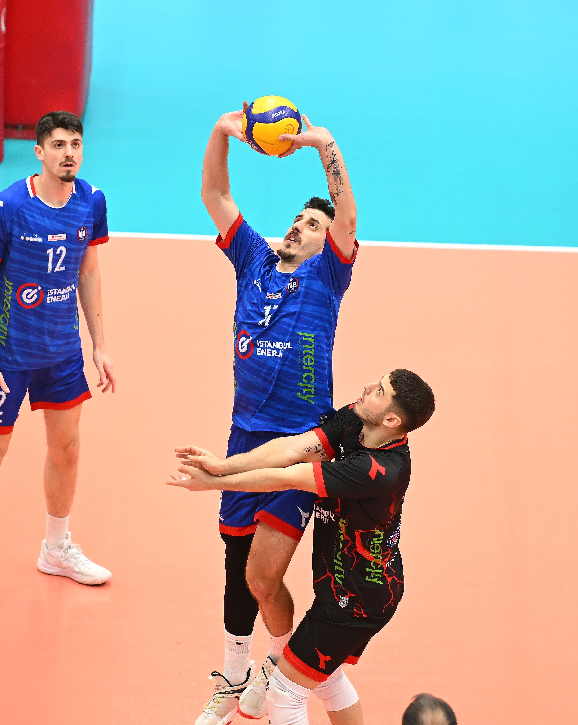 Erkek Voleybol | İBB Spor Kulübü - Bigadiç Bld.: 3-0