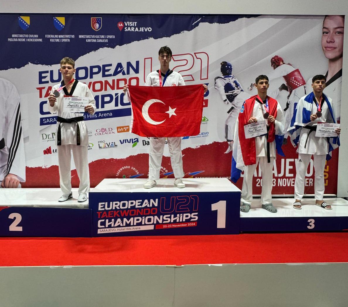 Yiğithan Kılıç U21 Avrupa Şampiyonu
