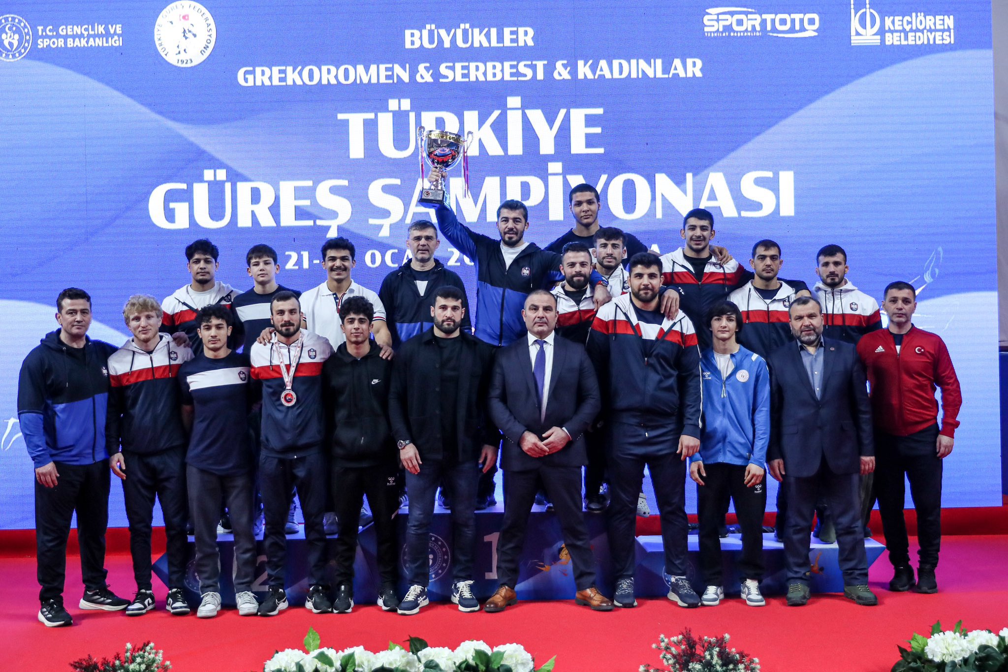 Grekoromen Güreş Takımımız, Türkiye İkincisi oldu!