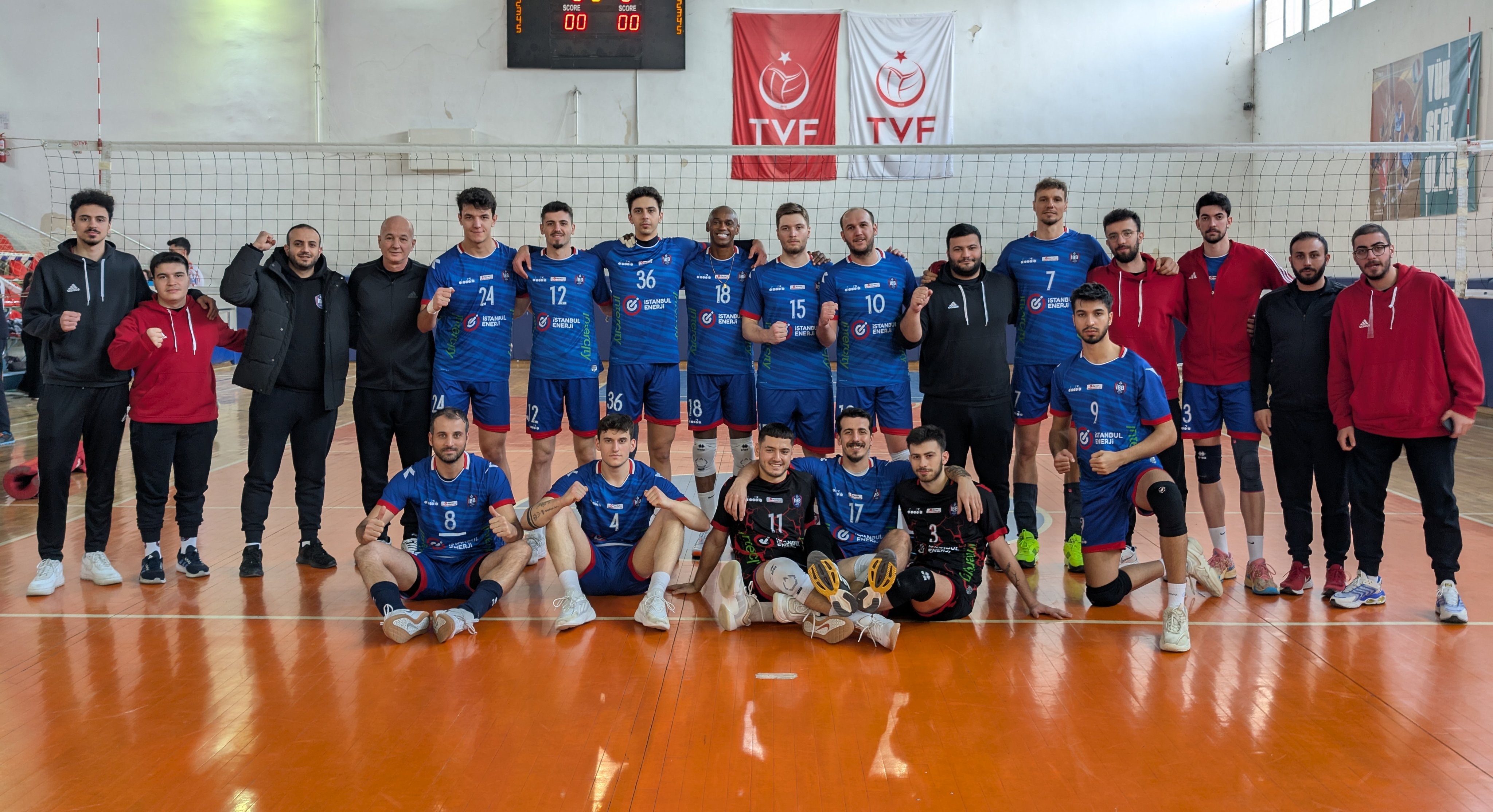 Erkek Voleybol Takımımız, Tokat'tan galibiyetle döndü: 3-0!