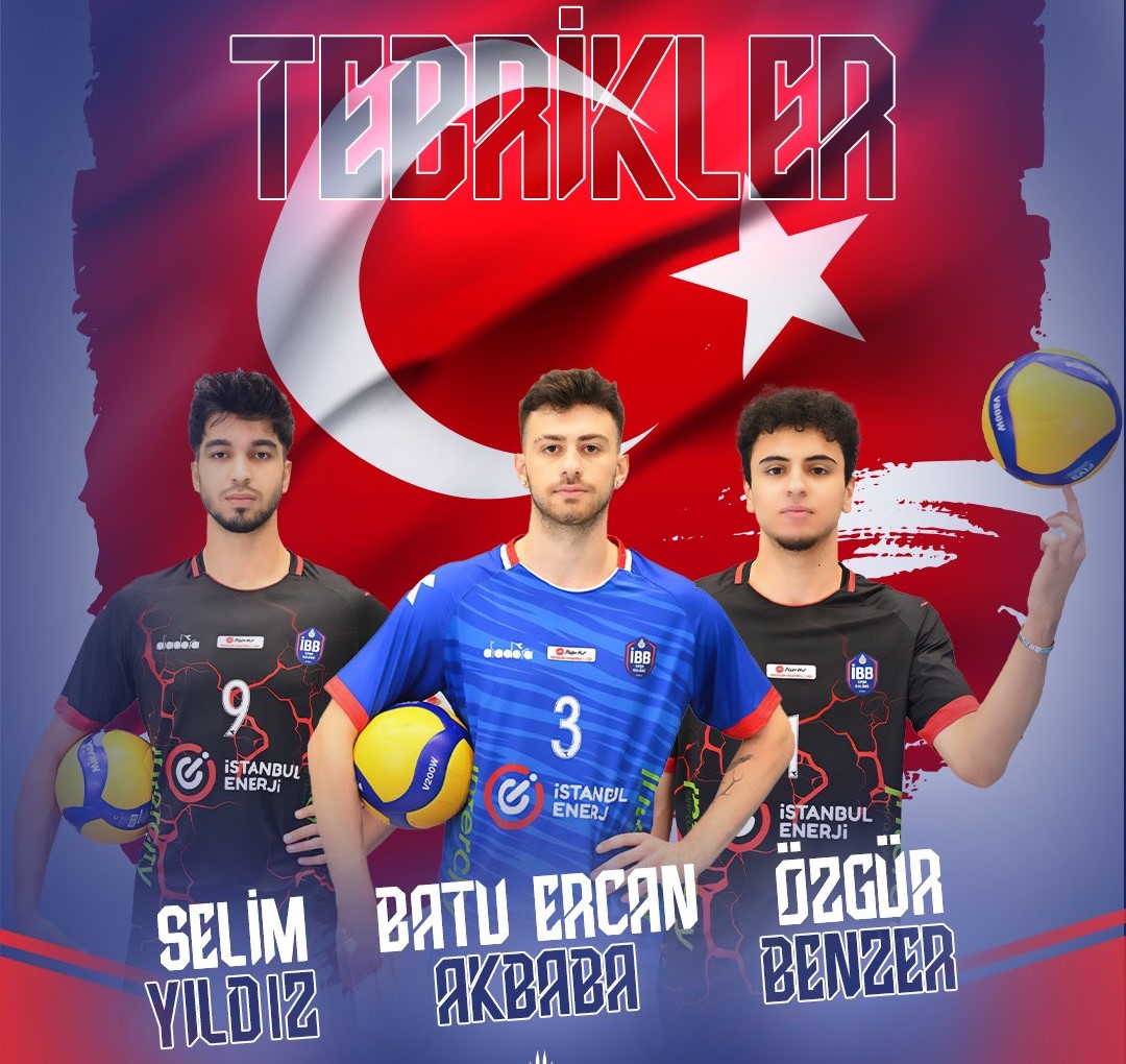 3 Voleybolcumuz, A Milli Takım kadrosuna seçildi